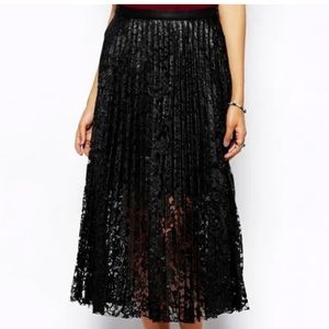 Free People Lace Skirt